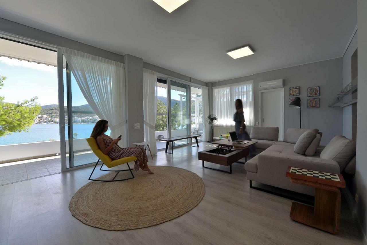 Villa Portomare Pórto Ráfti エクステリア 写真